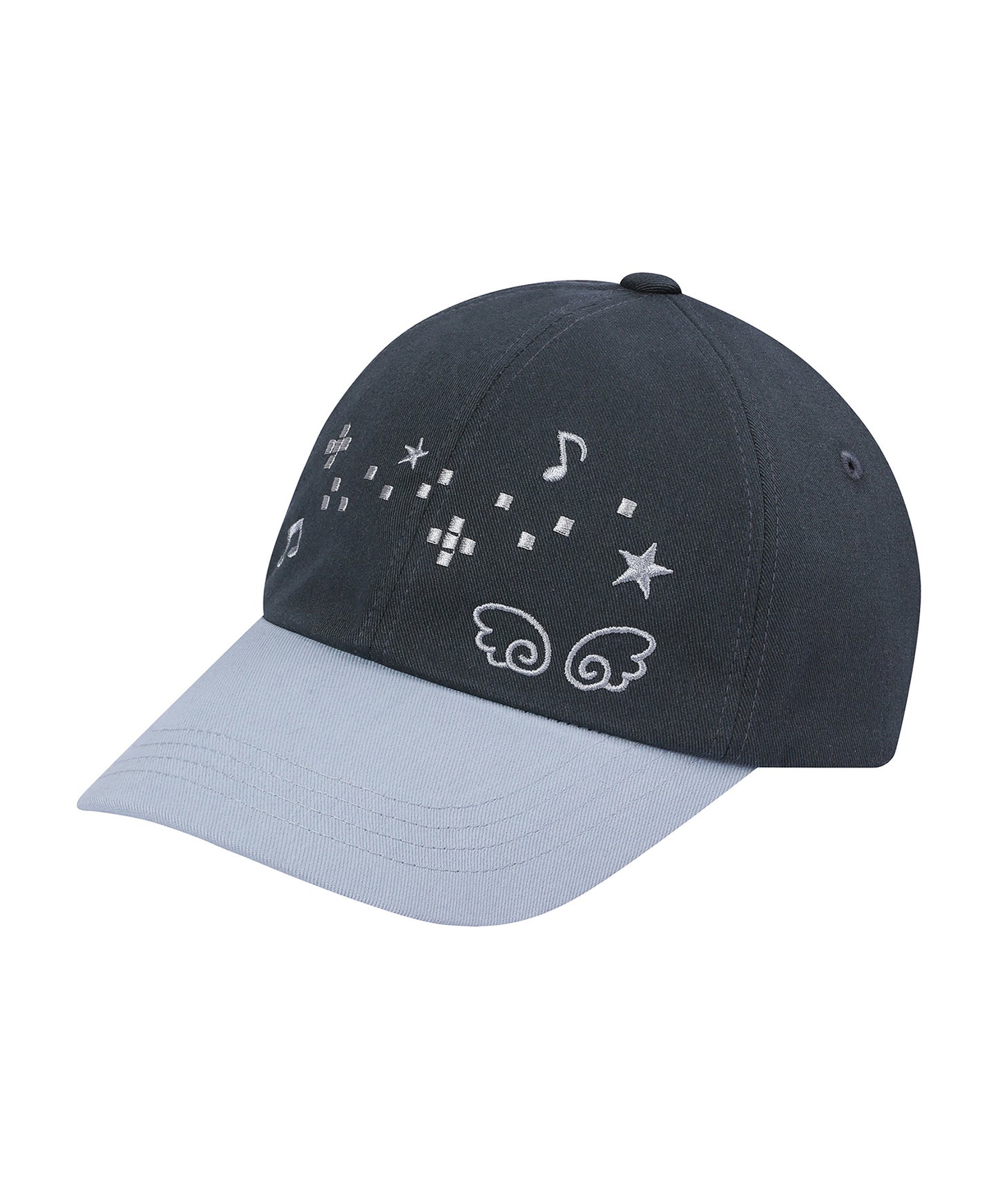 [BAUF] Angel Melody Ball Cap (Charcoal)