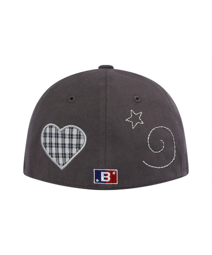 [BAUF]  B Star Cap (Vintage Purple)