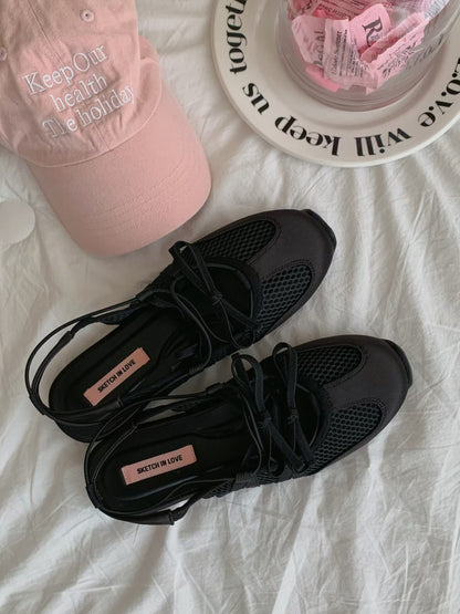 Mood Sneakers Sandals (Black)