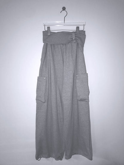 Folding Ring Studded Pants (2 Colours)