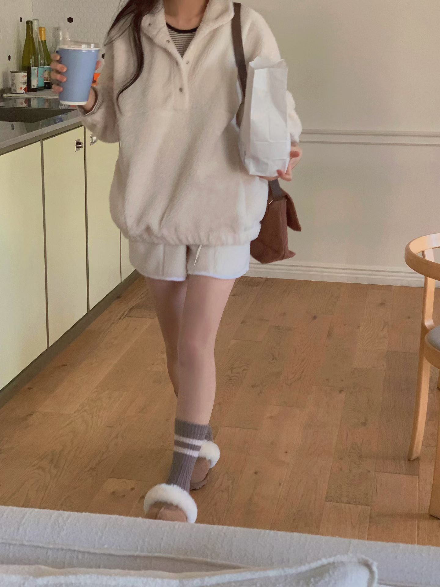 (LIMITED STOCK) Fleece Teddy Sweatshirt