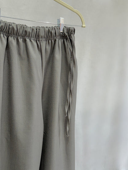 Ribbon Tie Track Long Slacks (All-Season)