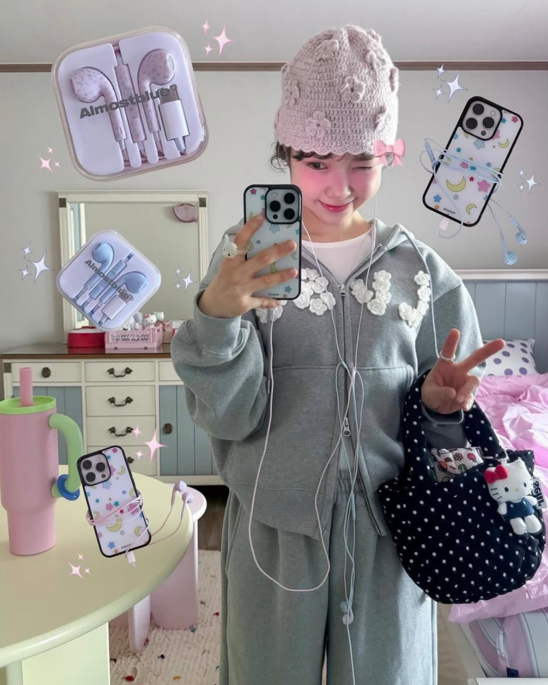 [Almostblue] Rei’s pick earphone! Snow earphones C-Type (Renewal)