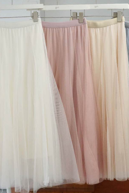 Two-piece chiffon skirt (5 New Colours)