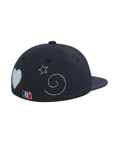 [BAUF]  B Star Cap (Navy)