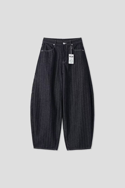 (Preorder) Sun Pattern Non-faded Balloon Wide Pants