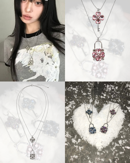 Luvistrue x SHUGO CHARA! HUMPTY DUMPTY NECKLACE (PINK)