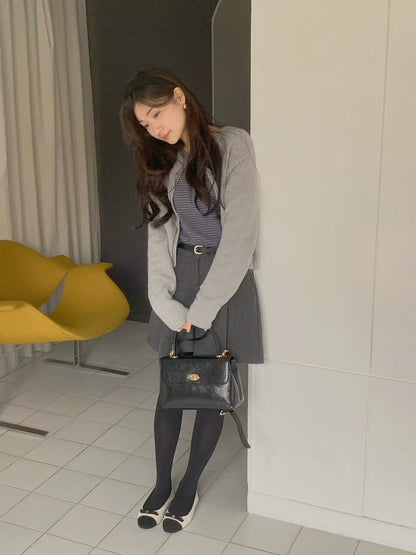 (Preorder) Pastel Dahlia Wool Cardigan