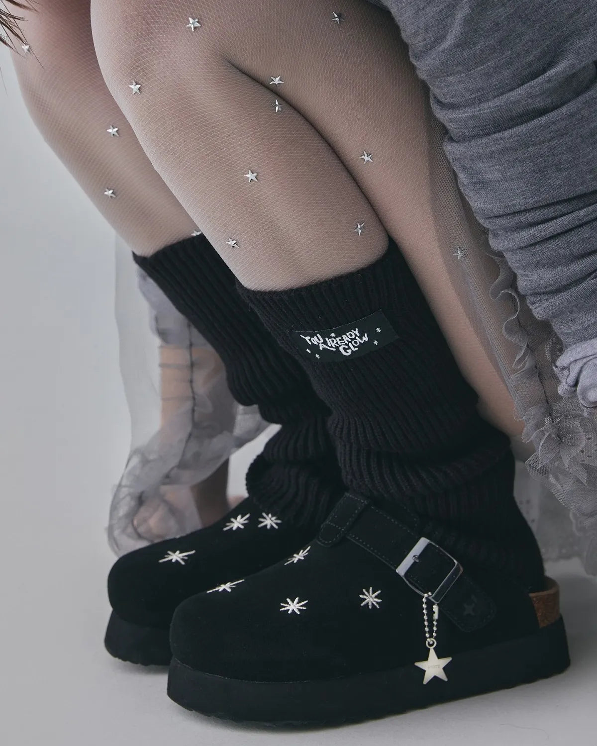 [OTZ X LOFA SEOUL] Toffee Suede Star Clog