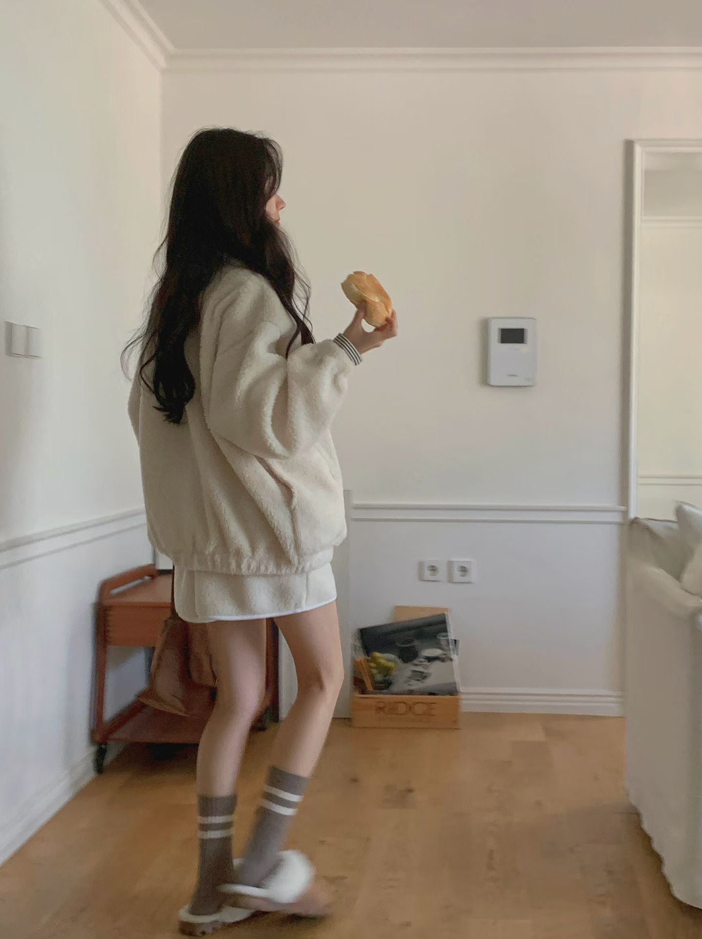 (LIMITED STOCK) Fleece Teddy Sweatshirt