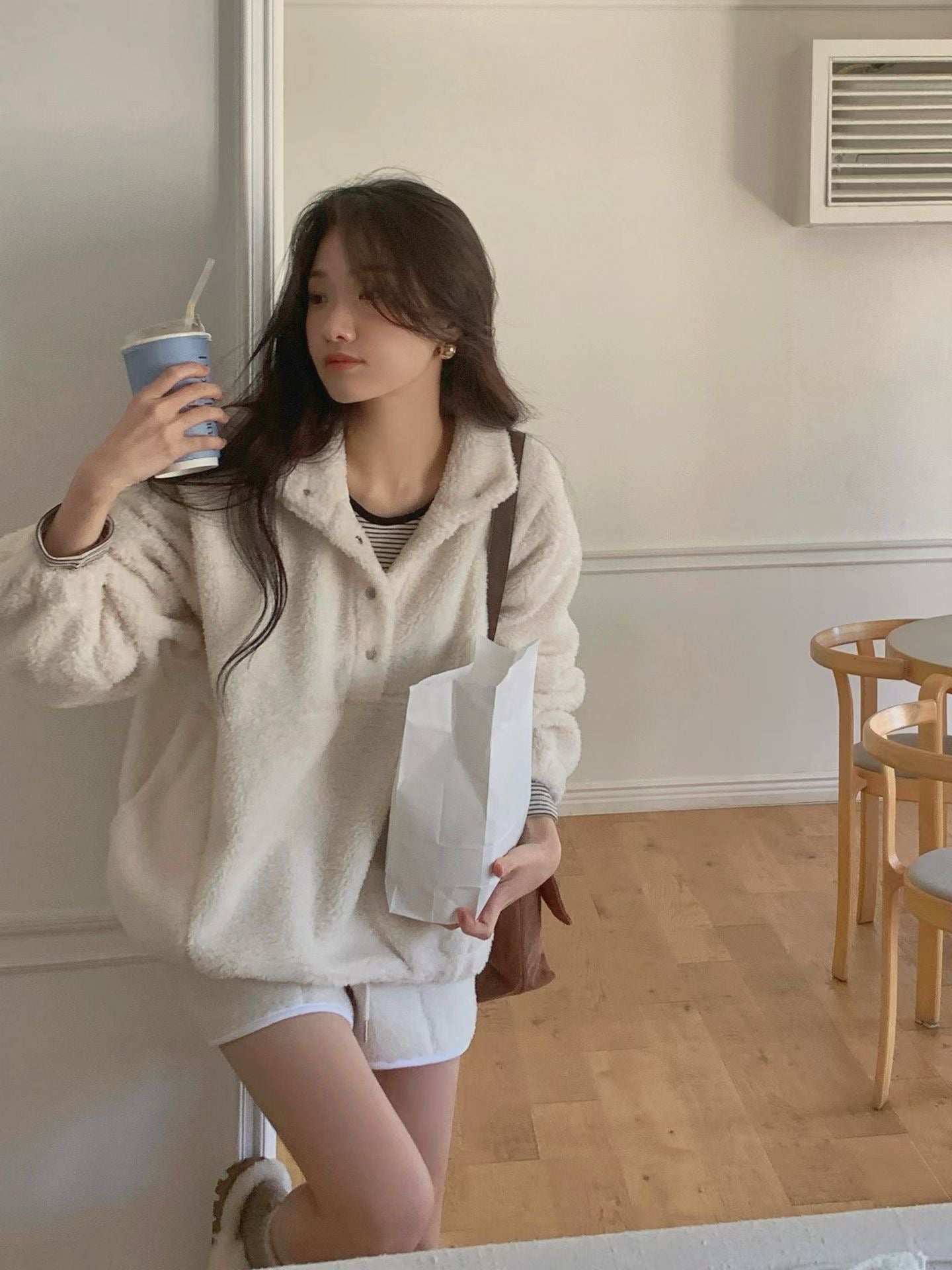 (LIMITED STOCK) Fleece Teddy Sweatshirt