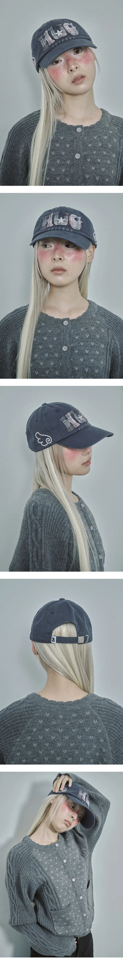 Musinsa Sale! [Hugyourskin] Hug Friends Cap