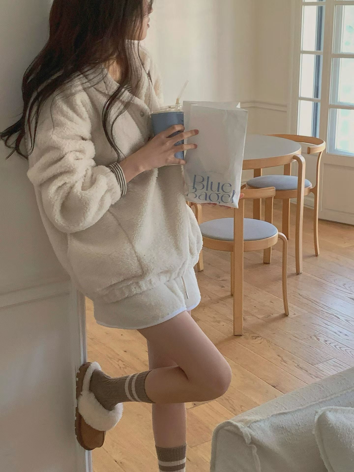 (LIMITED STOCK) Fleece Teddy Sweatshirt