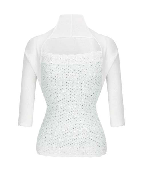 [Zanne] Brand Made Musel Sleeveless Bolero Cardigan Set (3Colours)