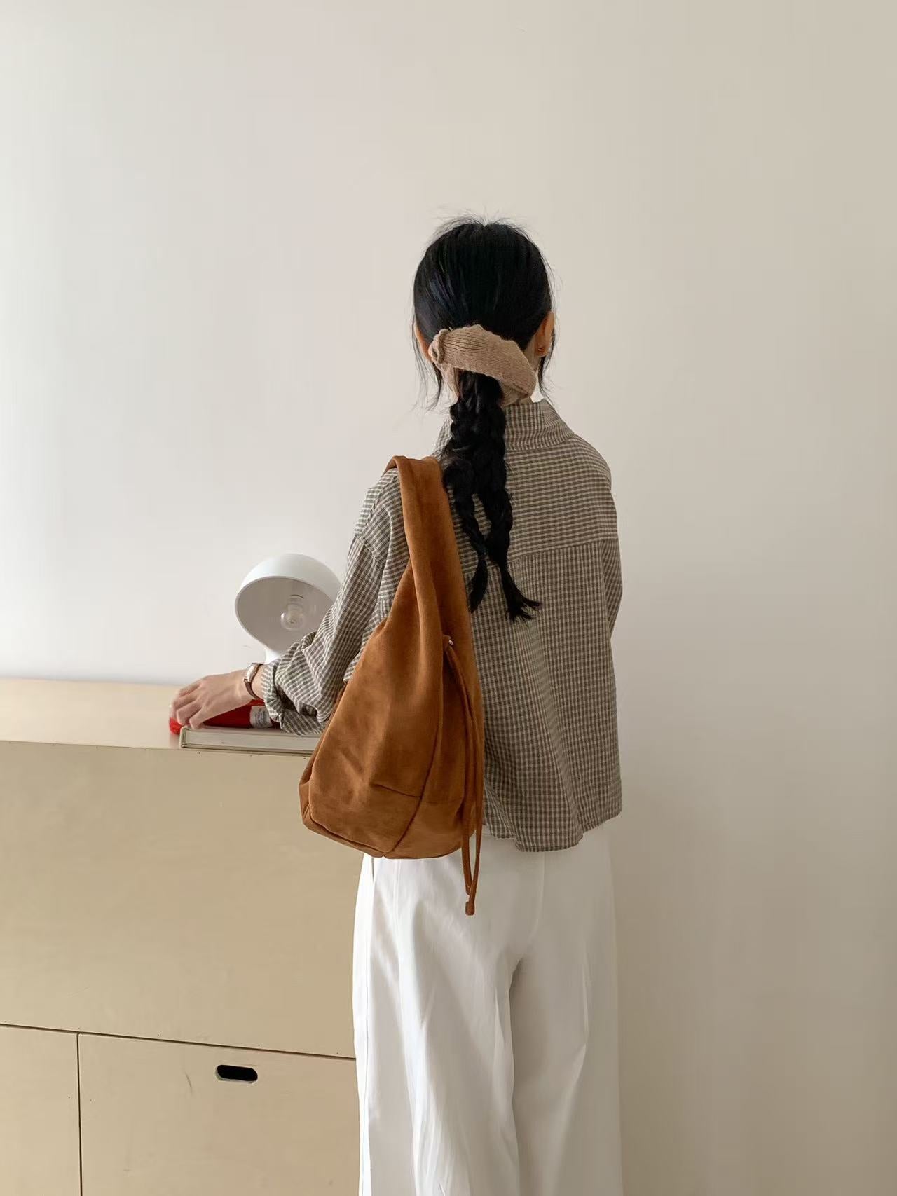 (BF NEW IN) Winter Croissant Ring bag