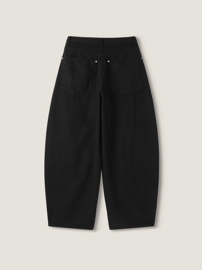 Floral Volume Balloon Pants