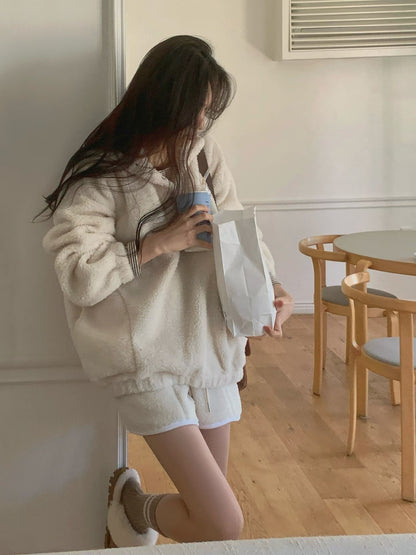 (LIMITED STOCK) Fleece Teddy Sweatshirt