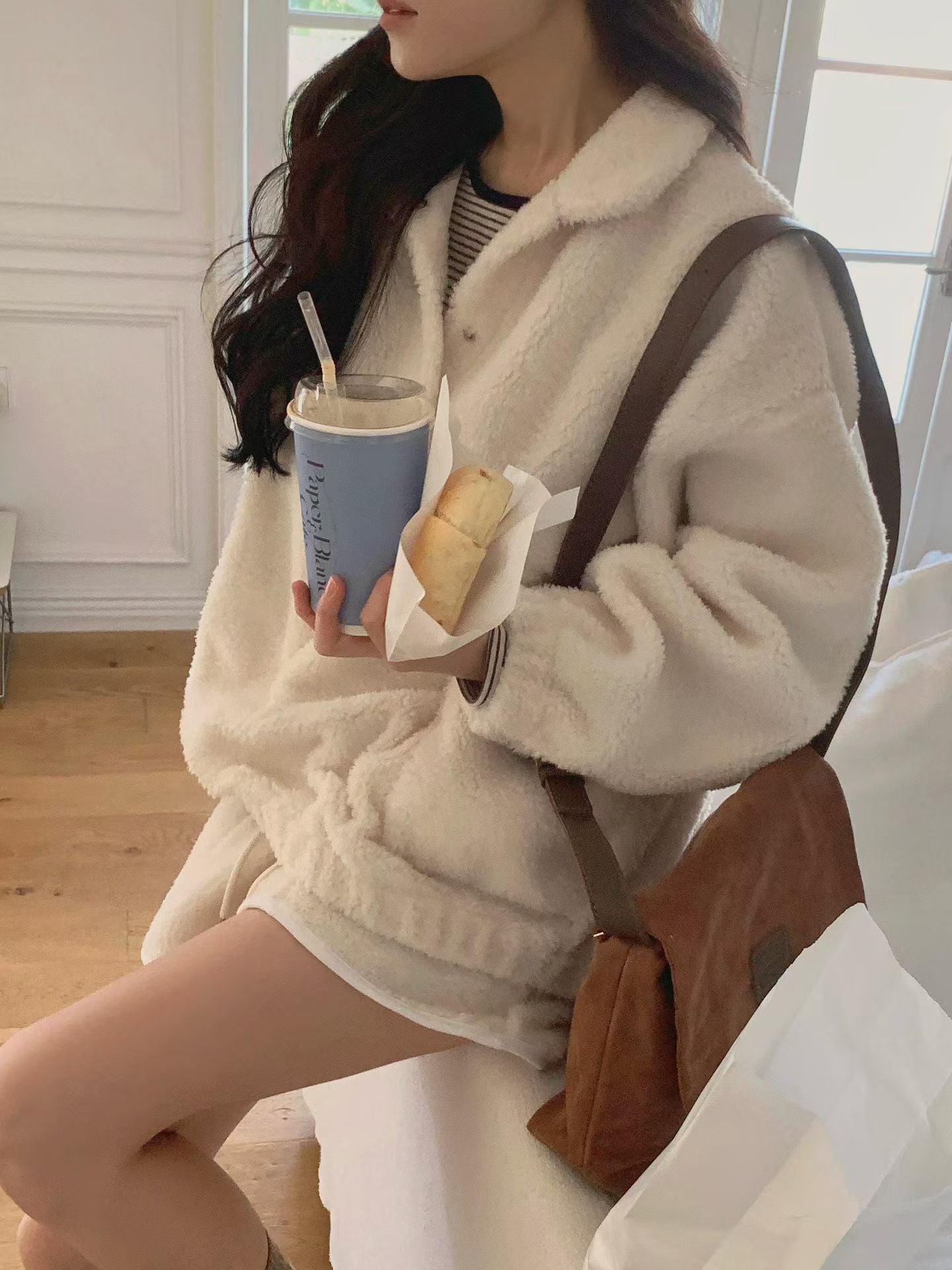 (LIMITED STOCK) Fleece Teddy Sweatshirt