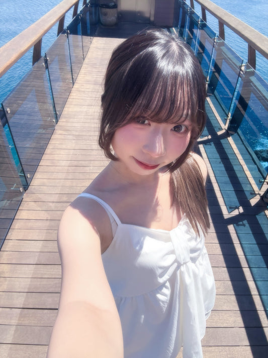 Super Cute!! Ribbon Chest Design Cami Top