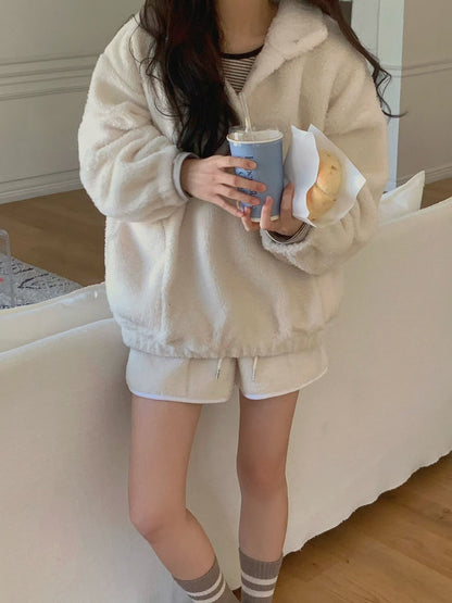 (LIMITED STOCK) Fleece Teddy Sweatshirt