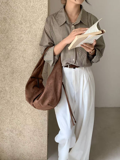 (BF NEW IN) Winter Croissant Ring bag