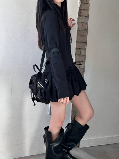 (DEC NEW) Puff Ribbon Dress