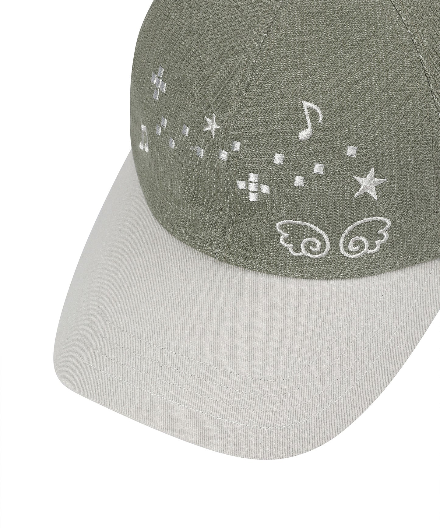 [BAUF] Angel Melody Ball Cap (Khaki)