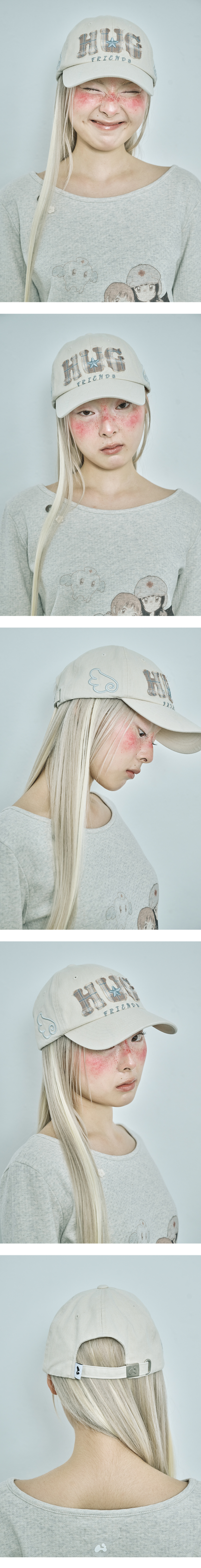 Musinsa Sale! [Hugyourskin] Hug Friends Cap