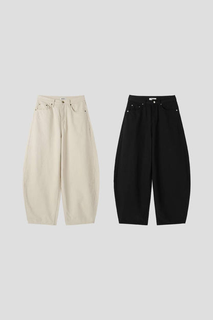 (Preorder) Wings Balloon Wide Cotton Pants