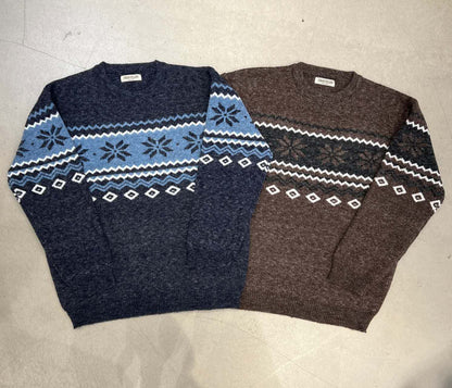 (Preorder) Unisex Snow Flower Knitwear