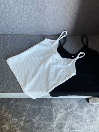 (Popular!!) Spring Sleeveless Lace Basic Tank Top