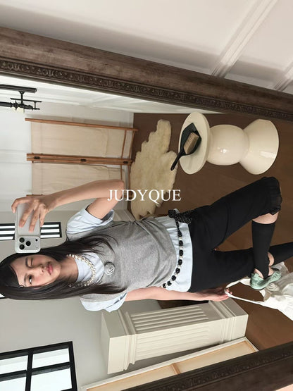 High End Vintage Rose Double Layer Top (3Colours)