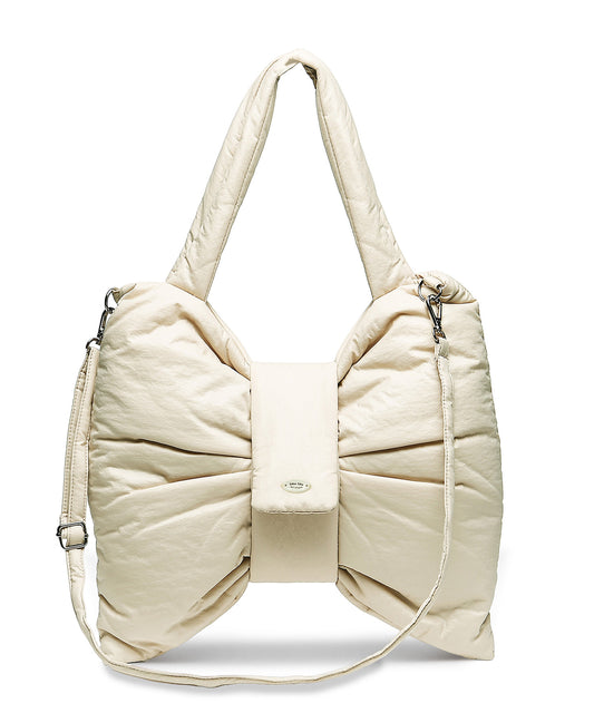 [Lime Like] Large Dewy Ribbon Bag Ivory