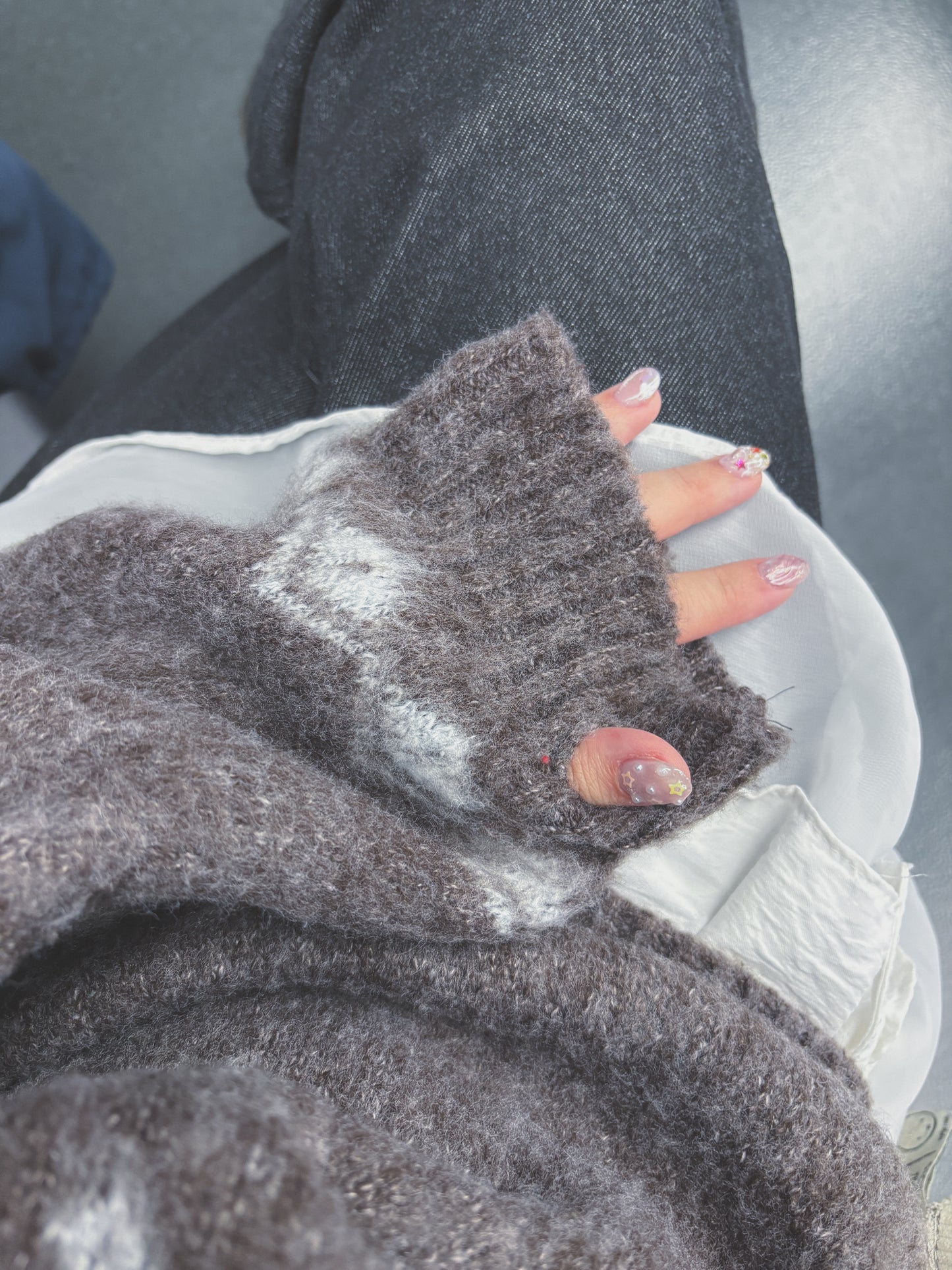 (CP LOOK) Unisex Winter Snowflake Brush Knitwear