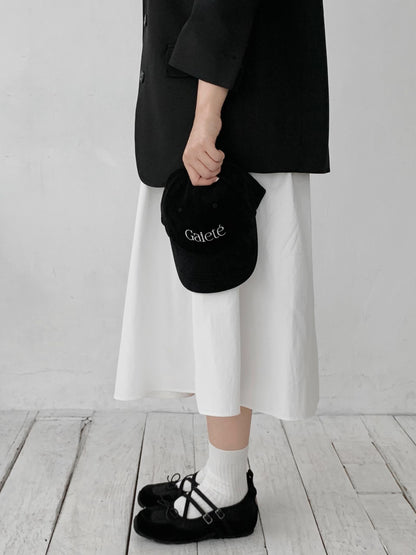 Fringe Ribbon Sneakers (Black)