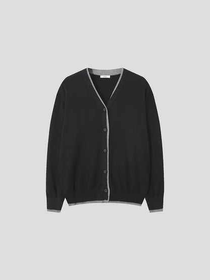 (Preorder) Unisex Men Layered Cardigan