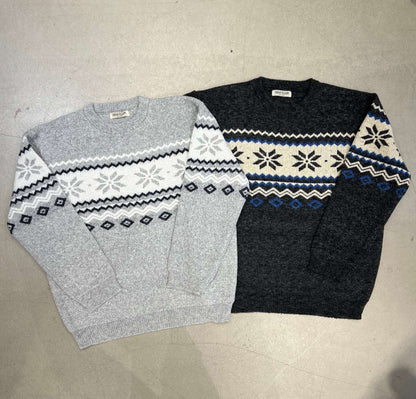 (Preorder) Unisex Snow Flower Knitwear