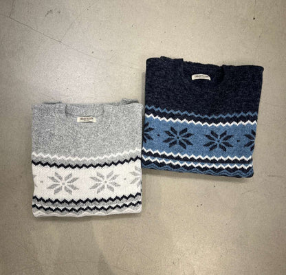 (Preorder) Unisex Snow Flower Knitwear