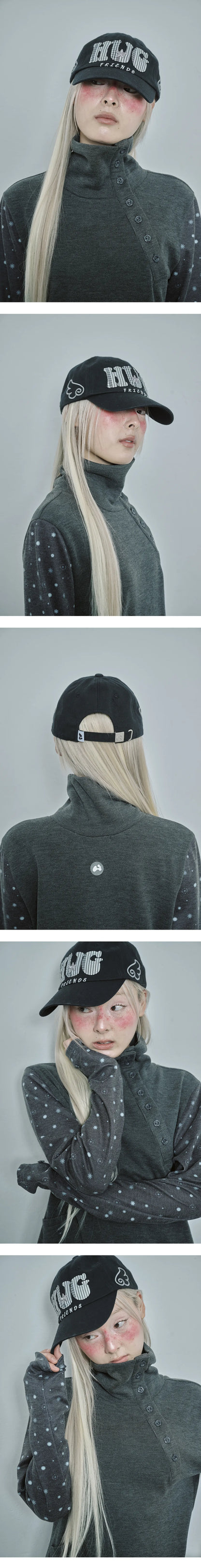 Musinsa Sale! [Hugyourskin] Hug Friends Cap