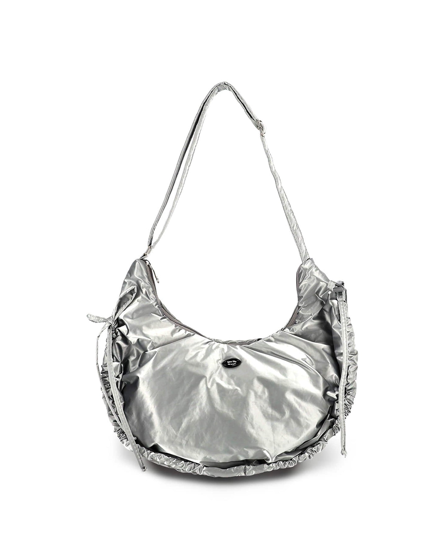 [LIMELIKE] Retty Mini Hobo Bag (Silver)