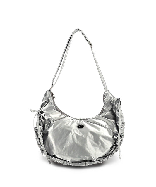 [LIMELIKE] Retty Mini Hobo Bag (Silver)