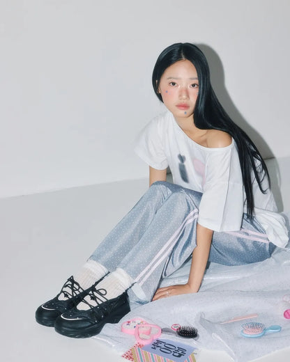 OTZ X YOUHEE PLATFORM BALLERINA STAR MARY JANE_BLACK