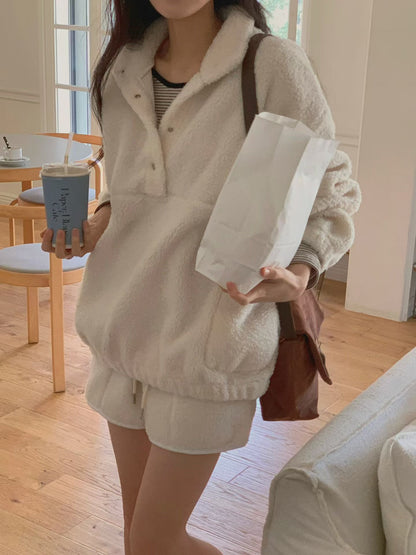 (LIMITED STOCK) Fleece Teddy Sweatshirt