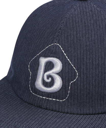 [BAUF] B Melody Cap (Stripe Navy)