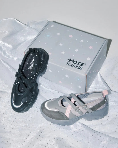 OTZ x YOUHEE LOMITA PLATFORM STAR MARYJANE SHOES_BLACK
