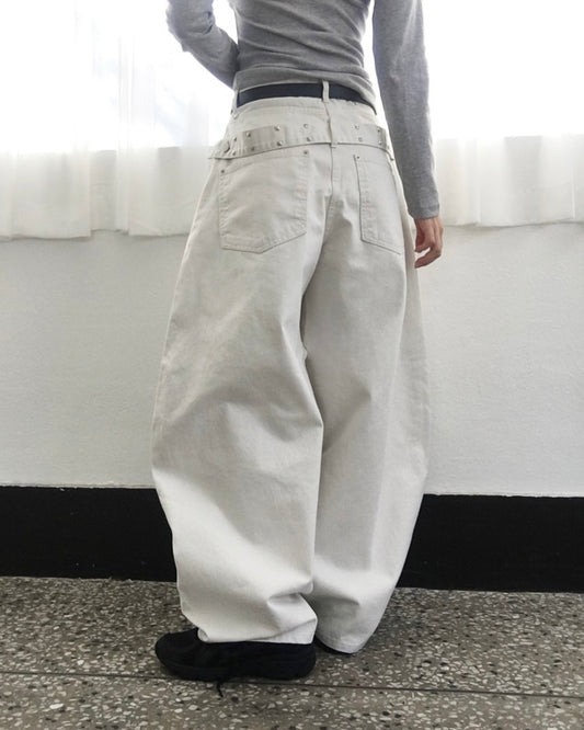 (BF NEW IN) Belted back pants