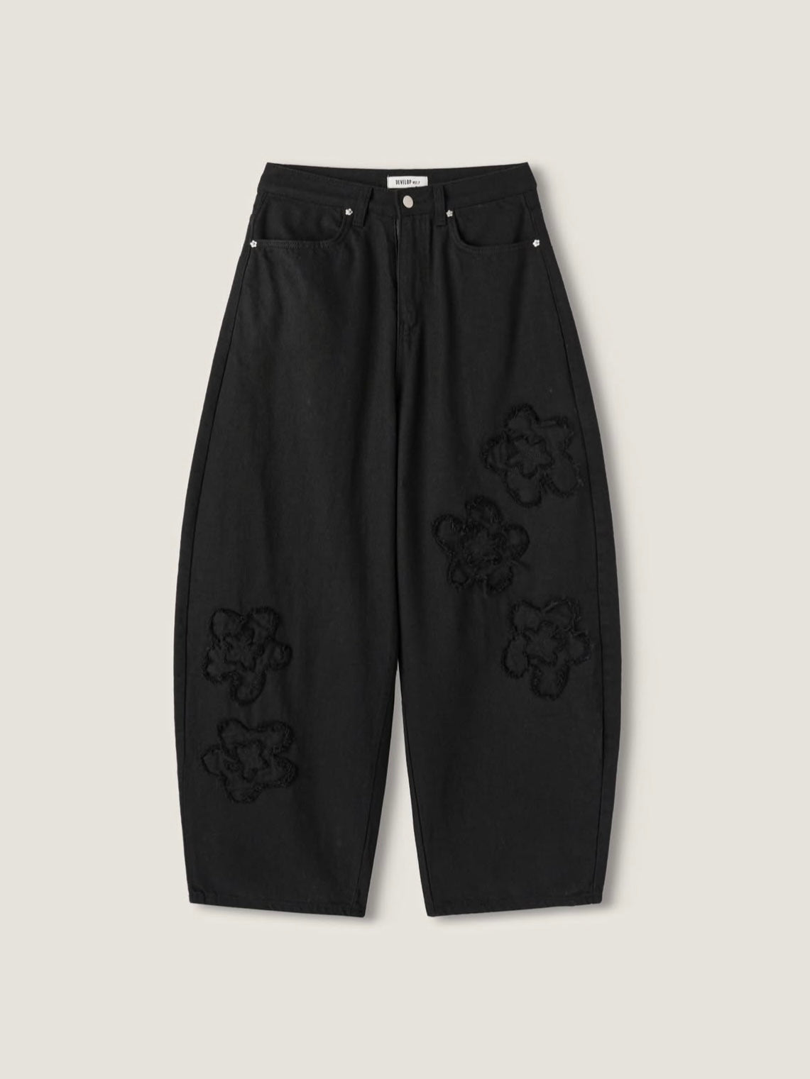 Floral Volume Balloon Pants