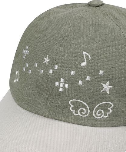 [BAUF] Angel Melody Ball Cap (Khaki)