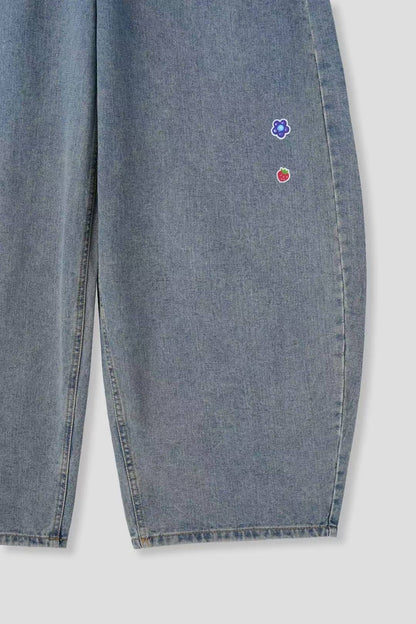 (Preorder) Cutie Sticker Wide Pants