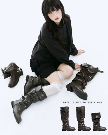[CHAAKAN] Petal Custom Multiway Long Boots